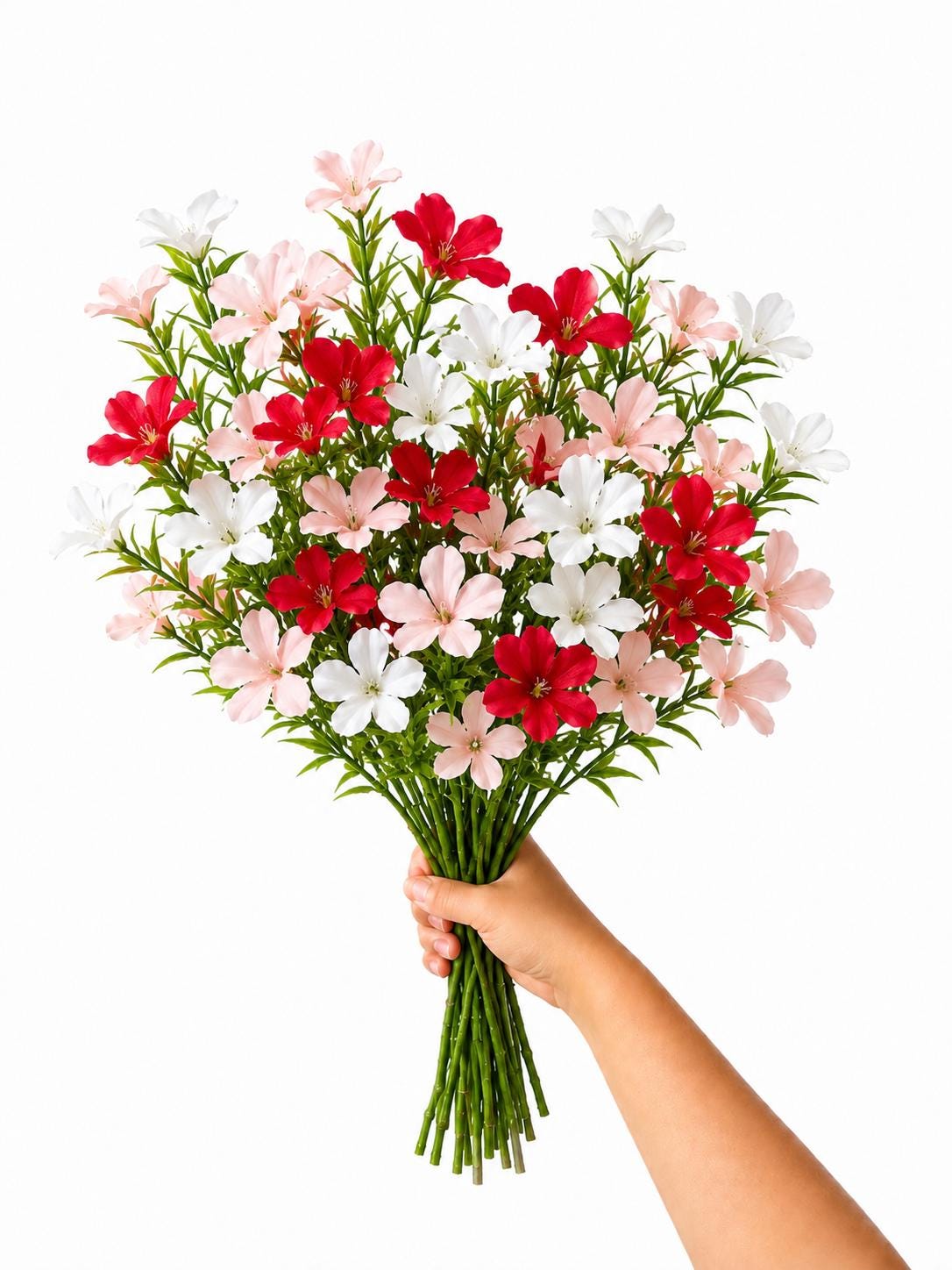 Silk Wildflower Branch Faux Flower Stem
