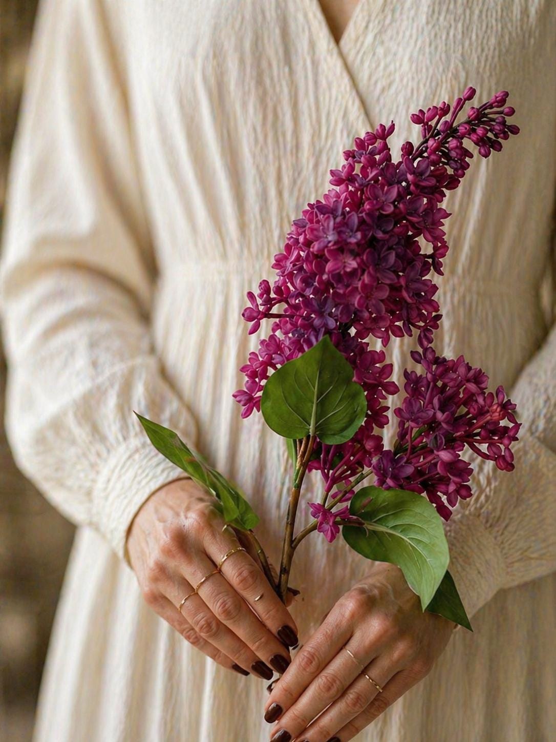Real Touch Lilac Stem