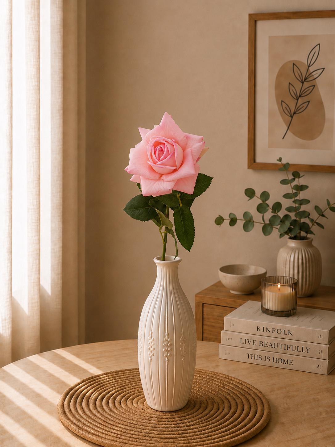 Real Touch Silk Austin Rose Stem