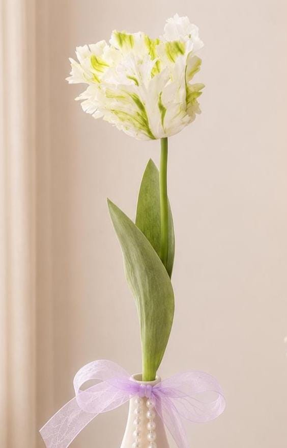 Parrot Tulips Silk Faux Flower