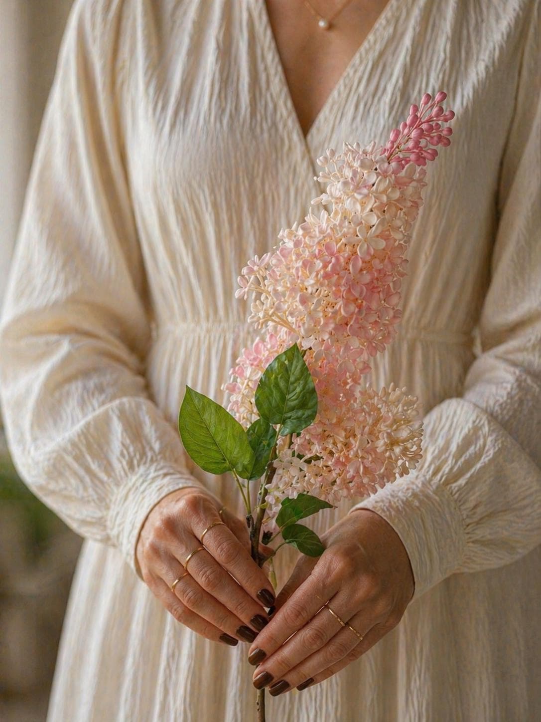 Real Touch Lilac Stem