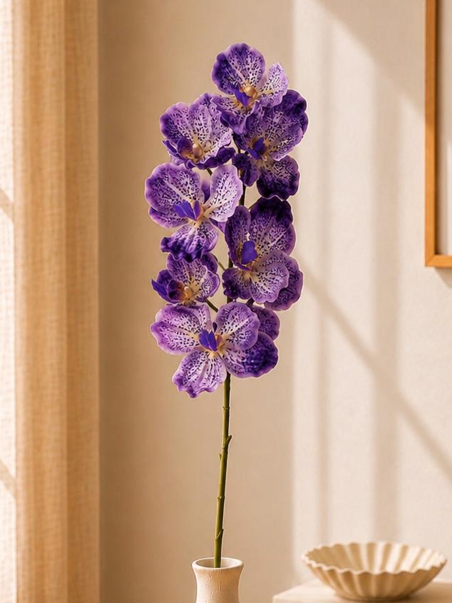 Real Touch Phalaenopsis Orchid Stem Faux Silk Flower for Vase Decor and Wedding Styling