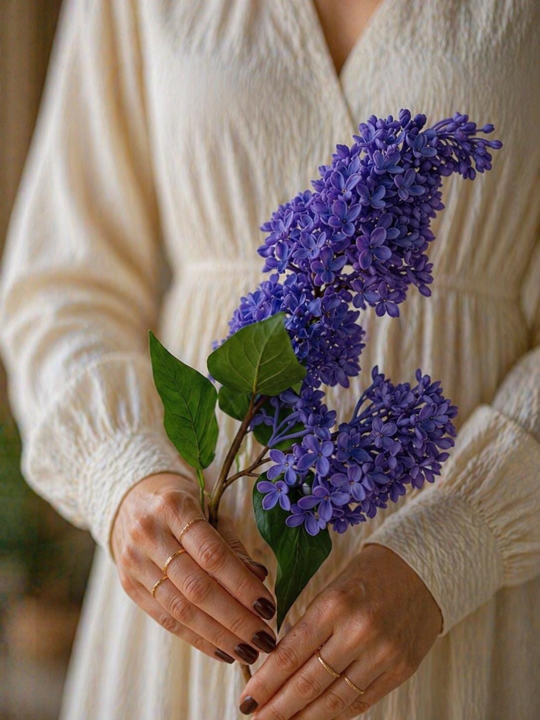 Real Touch Lilac Stem