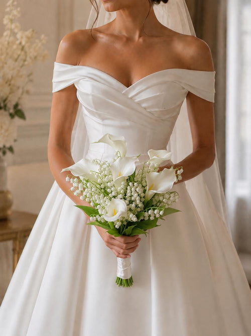 Artificial Tulip Flower Bridal Bouquet