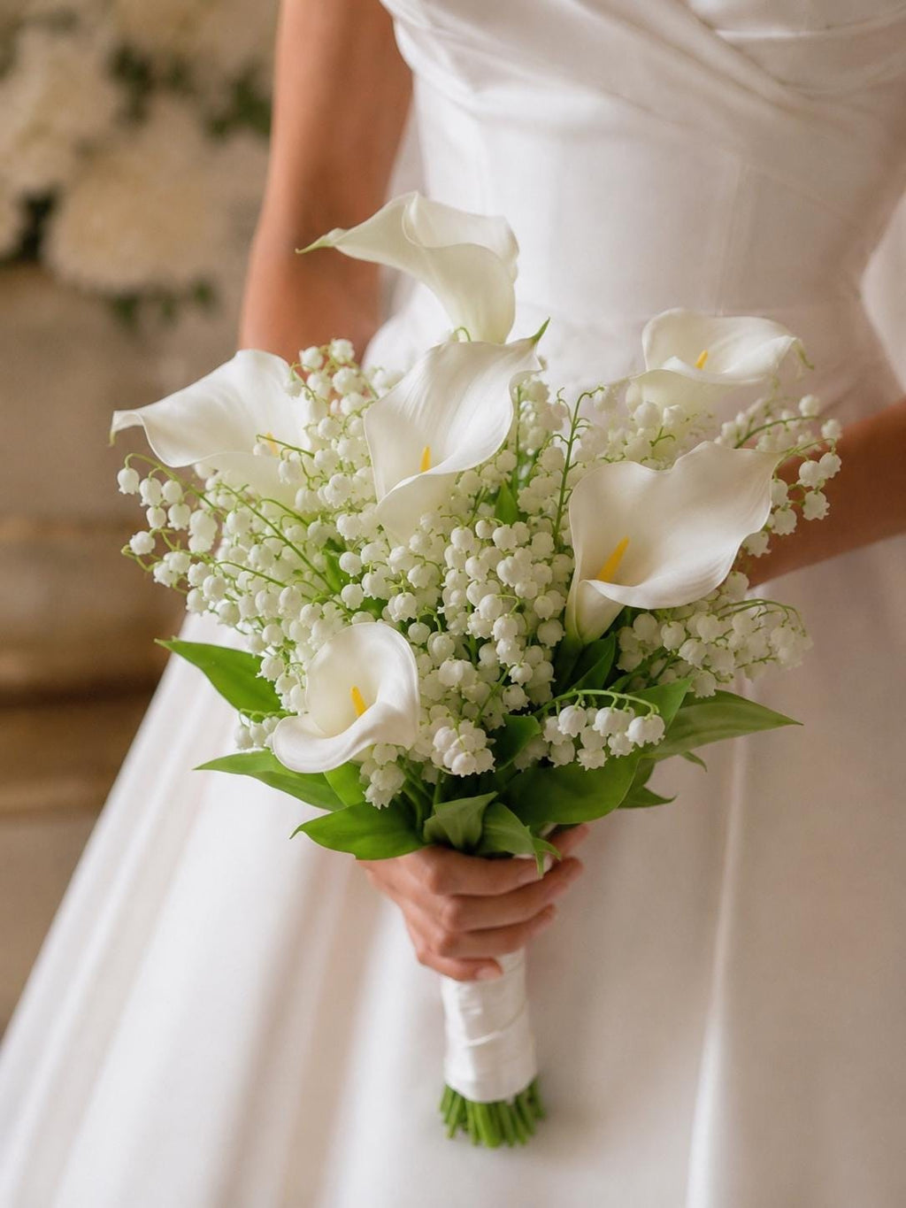 Artificial Tulip Flower Bridal Bouquet