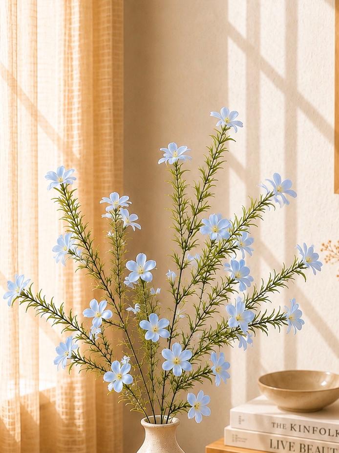 Silk Wildflower Branch Faux Flower Stem