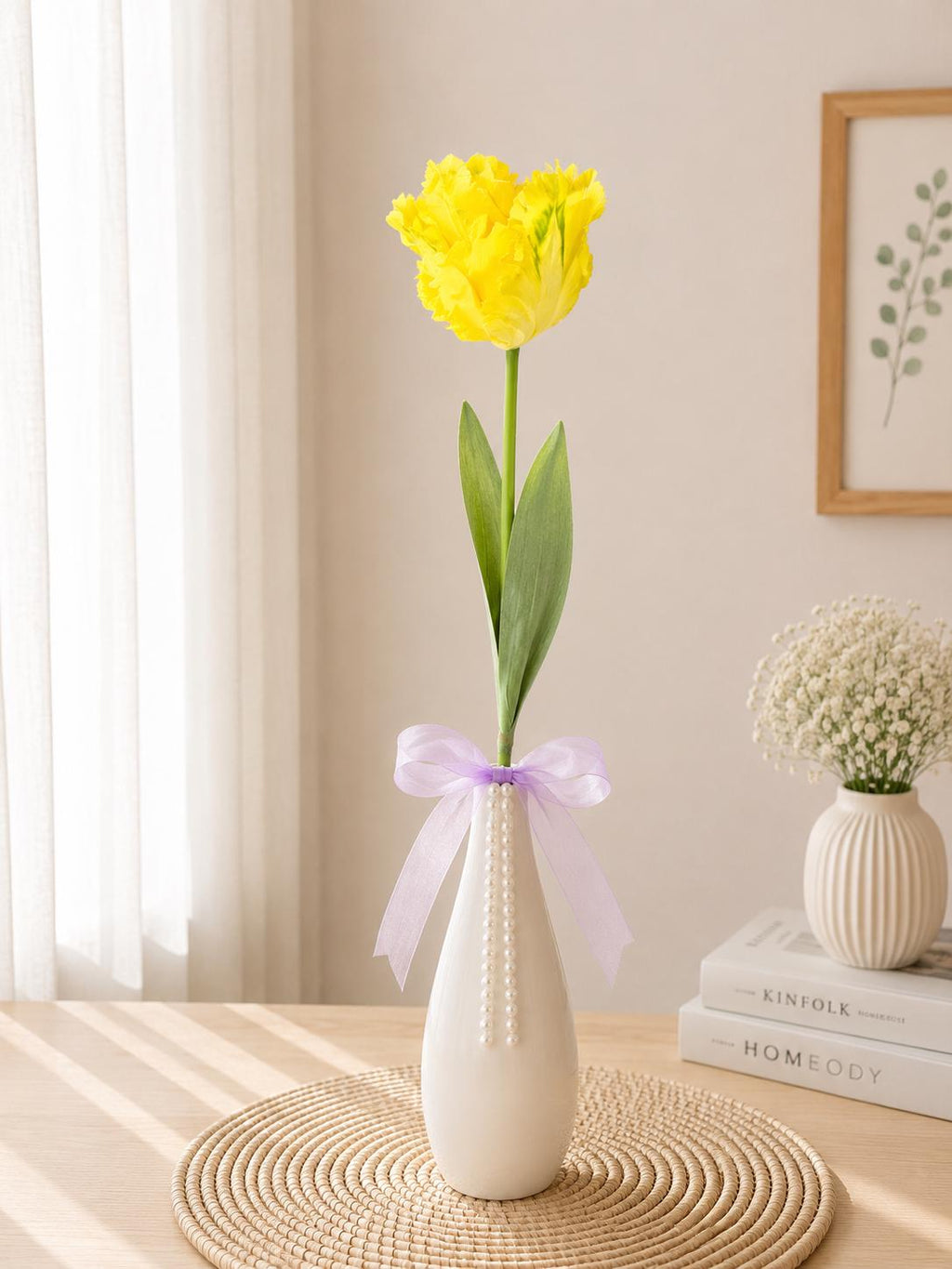 Parrot Tulips Silk Faux Flower