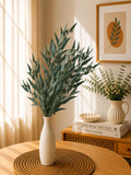 Preserved Millet Leaves Bunch Dried Greenery for Vase Decor and Home Styling