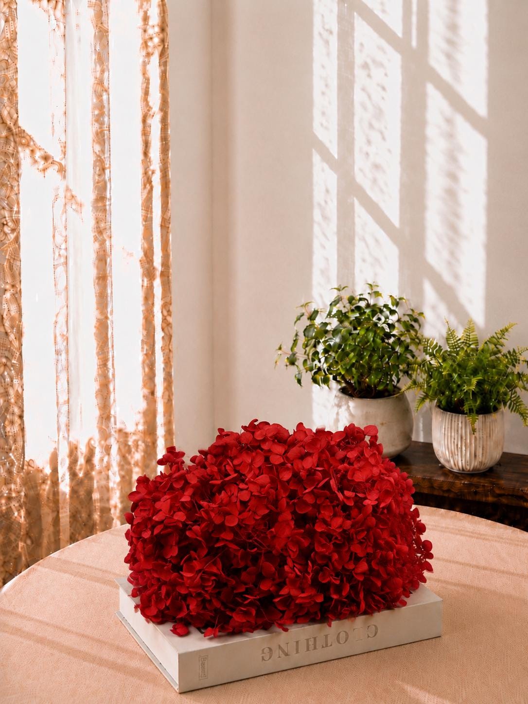 Preserved Hydrangea Flower Heads Boxed Dried Hydrangea Petals Floral Decor